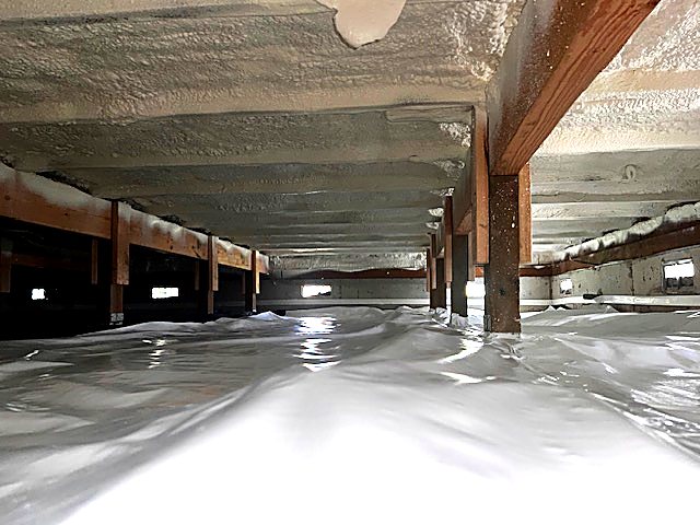 Long crawl space run completed end to end