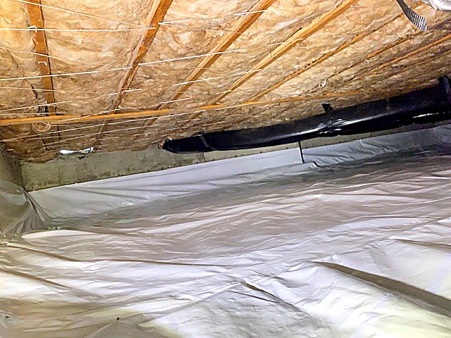 Attic insulation upgrade in a Skagit County home